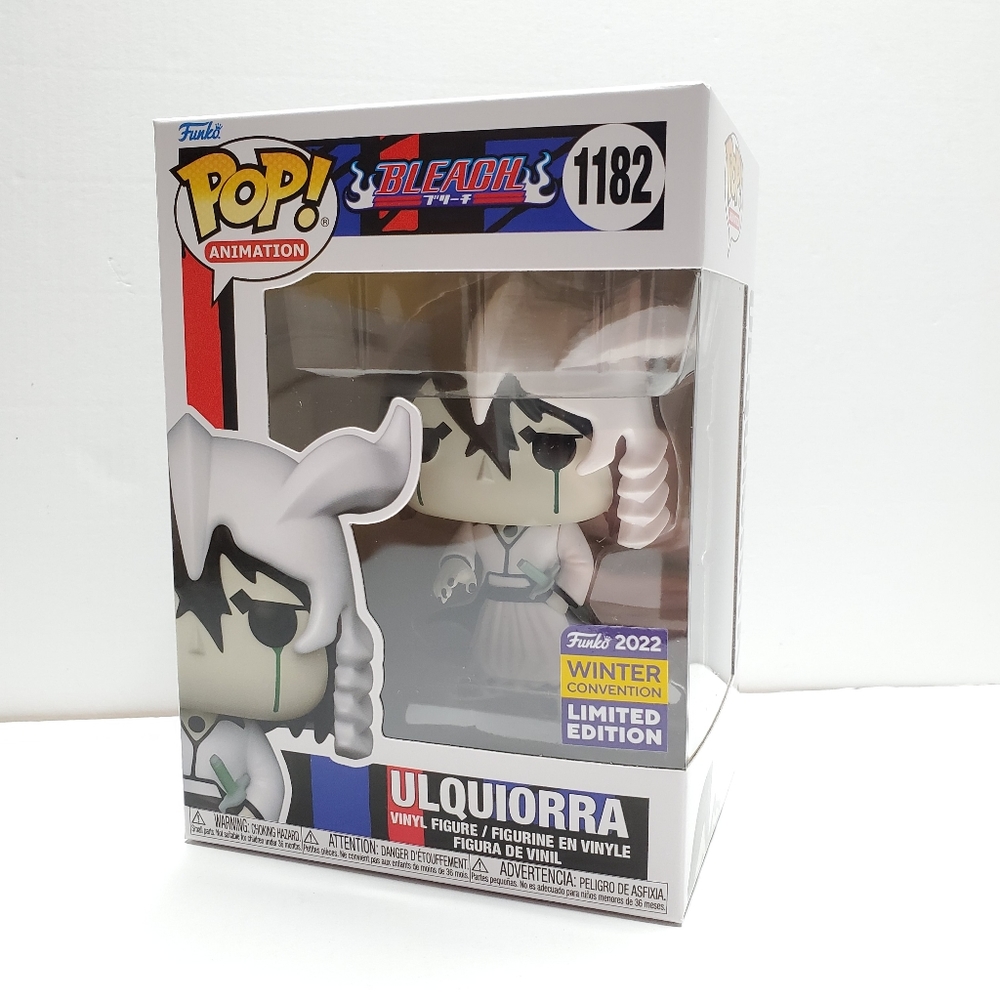 Funko Pop Bleach Ulquiorra 1182 Winter Convention Limited Ed. 2022 + Protector